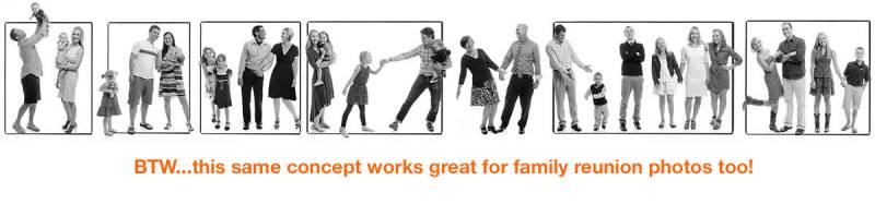 this concept works for family reunions too
